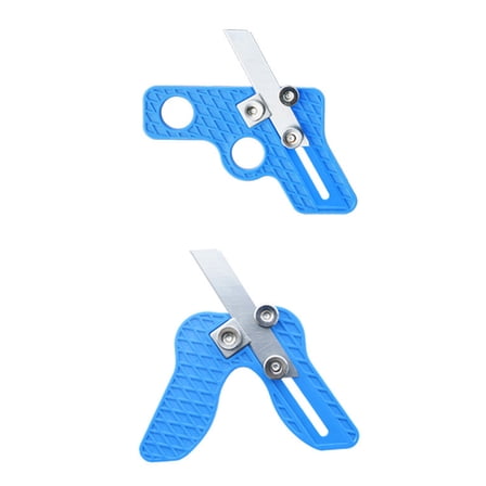 2 Set Edge Trimming Tools, Handy Size for Smooth Finishing in Woodworking