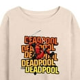 thumbnail image 3 of Marvel Deadpool - Katana Pose - Women's French Terry Pullover Sweatshirt, 3 of 5