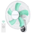 thumbnail image 1 of Ventilador de pared VAGKRI de 16 pulgadas con 5 aspas y 5 velocidades, blanco, 1 of 7