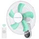 thumbnail image 1 of Ventilador de pared VAGKRI de 16 pulgadas con 5 aspas y 5 velocidades, blanco, 1 of 7