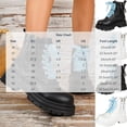 thumbnail image 4 of Taqqpue Women's Ankle Boots Plus Size Round Toe Thick Sole Side Zipper Lace Up Comfortable Booties for Women Size 5.5-11 Fashion Dress Shoes Fall Winter Footwear Casual Walking Daily, 4 of 10