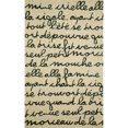 thumbnail image 2 of Liora Manne Spello Poem Black/Ivory Indoor/Outdoor Area Rug, 2 of 5