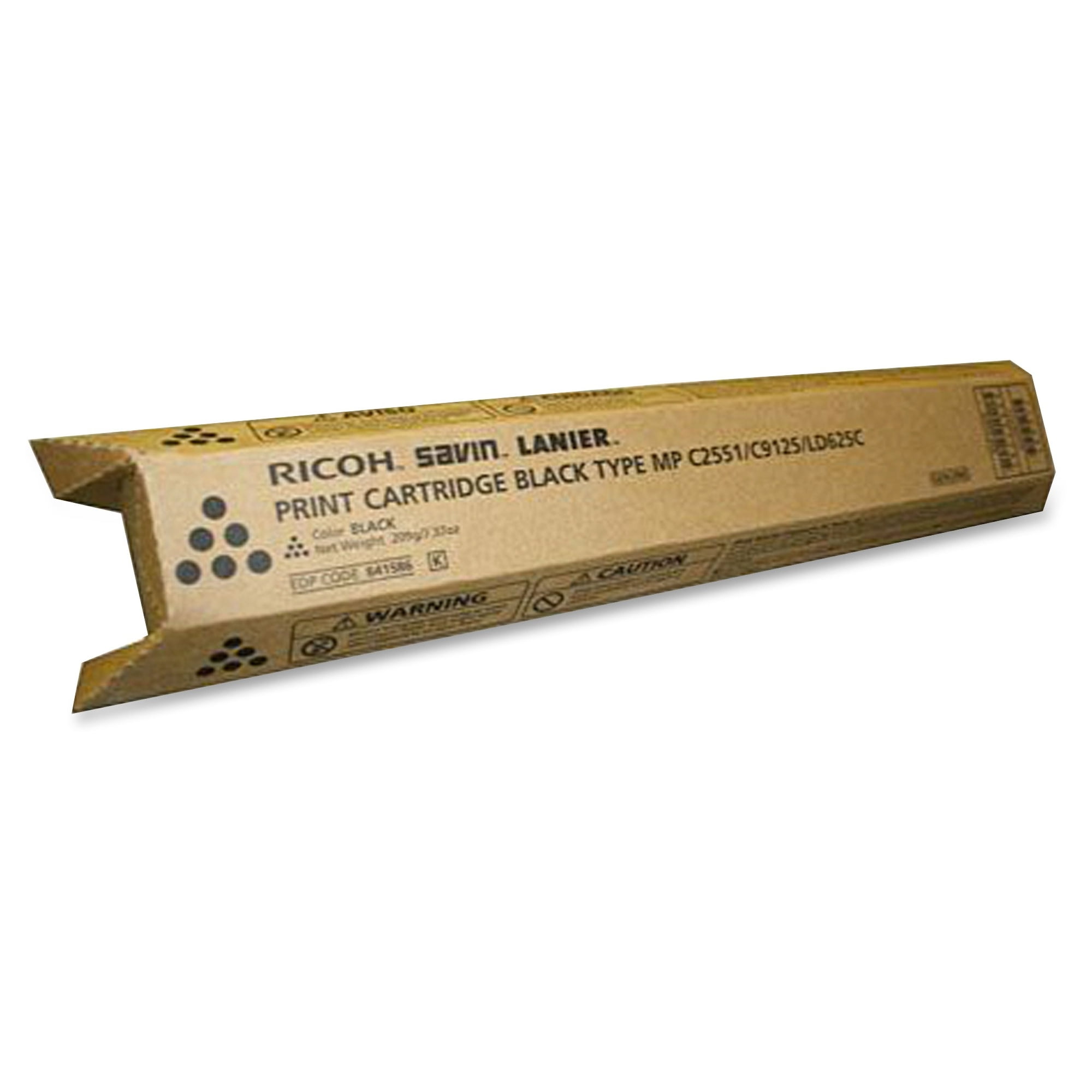 Ricoh Genuine OEM 841586 Black Toner Cartridge (10K YLD) (AKA 841500)