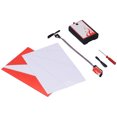 thumbnail image 3 of Electric Motor Paper Plane, Paper Aircraft Toy Educational Long Flight Collision Prevention with Power Module for 14 Years Old + for Outdoors, 3 of 7