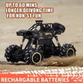 thumbnail image 3 of RC Car Off Road Truck Remote Control Car Monster Truck 1:16 Control RC 2.4G 4WD Dual Motors,All Terrain Hobby Truck Black and Golden, 3 of 13