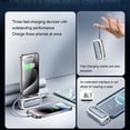 thumbnail image 4 of Cateissary Teléfono ABS en cualquier momento y en cualquier lugar con mini banco de energía sin cápsula S batería de 5000 mAh mini portátil Baterías de general gris, 4 of 5