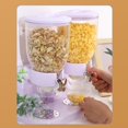 thumbnail image 1 of Advancent Double Cereal Dispenser Dual Food Dispenser for Cereal  Pantry Home Almacenamiento y organización del hogar Blanco, 1 of 1