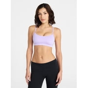 Women's Light Support Strappy Scoop Sports Bra, Sizes XS-XXXL