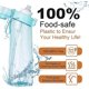 thumbnail image 3 of Nueva botella de agua Airs Up Botella deportiva Air-up de 650 ml Juego inicial sin Bpa Botellas para beber con 1/2/4/5/7 Vainas de sabor perfumadas 0 Azúcar Cu, 3 of 3