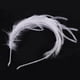 thumbnail image 5 of Venda Fascinator Sunnimix Blanca Novia Pluma Tocado Pelo, 5 of 7