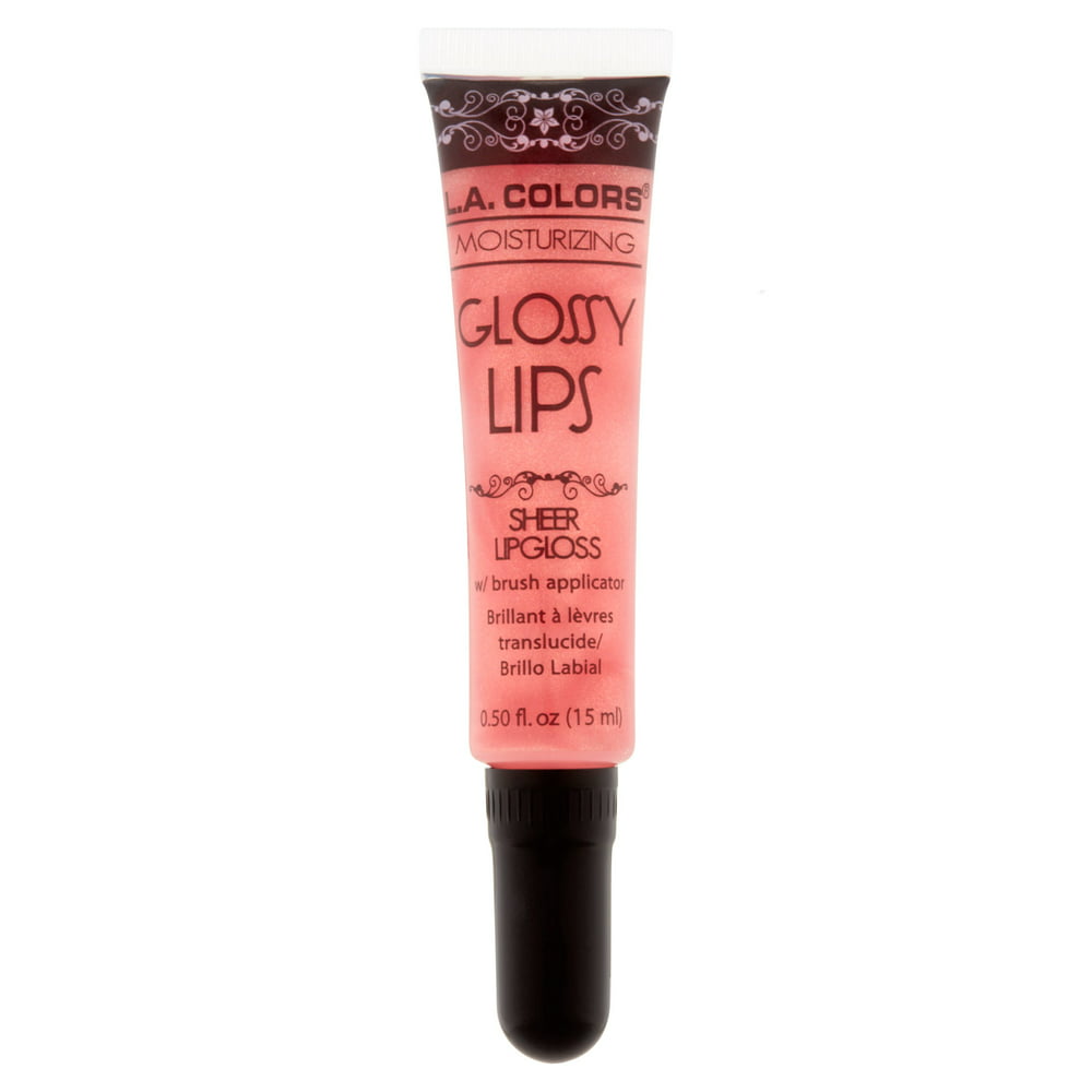La Colors Moisturizing Glossy Lips Popsicle Dream Sheer Lipgloss W
