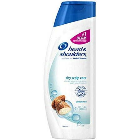 Head and Shoulders Dry Scalp Care with Almond Oil Anti-Dandruff Shampoo 13.5 Fl (Best Drugstore Shampoo For Dry Scalp)