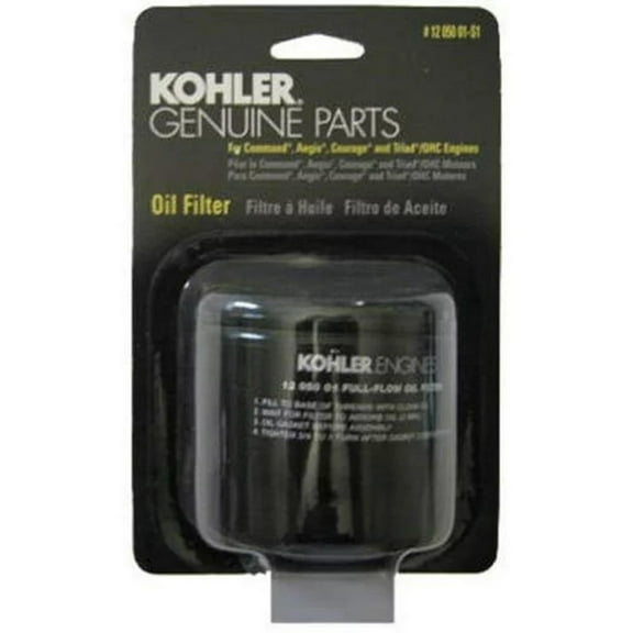 Kohler Central Power 12 050 01-S1 Motor Oil Filter Fits CV17-CV26/CH17-CH26