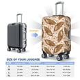 thumbnail image 3 of Cauagu Colorful Vintage Corn Print Travel Luggage Cover,Travel Dust-proof Suitcase Cover Softside Suitcase Protector for 18-32inch,Not Included Suitcase, 3 of 8