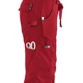 thumbnail image 3 of KOI Pantalon Cargo Ultra Confortable pour Femmes Lindsey, Rubis, TTG, 3 of 5