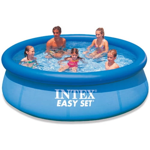 blue wave 3d inflatable family pool