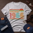 thumbnail image 3 of Jollimate Vintage 1966 Shirt, 60th Birthday Shirt for Men, Turning 60, Retro 1966 Birthday Gift, 3 of 6