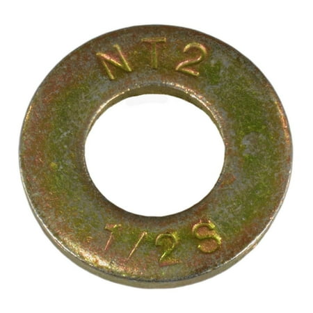 

1/2 x 17/32 x 1-1/16 Zinc Plated Steel SAE Thick Washers (12 pcs.)