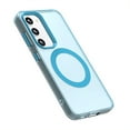 thumbnail image 5 of Magnetic Case for Samsung Galaxy S25+, Slim Fit Anti-Scratch Compatible with Magsafe Not-Yellowing Shockproof Anti-Scratch Bumper Rugged Protective Phone Case for Samsung Galaxy S25+ Plus, Blue, 5 of 7