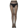 thumbnail image 2 of Idoravan Women Leggings Women Pants Sexy Mesh Perspective Leggings Plus Size Fishnet Netting Stockings, 2 of 5
