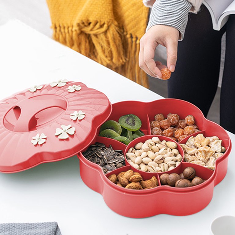 100Fens 360 Degree Rotating Fruit And Vegetable Tray- Nesting