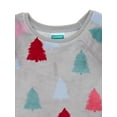 thumbnail image 2 of Garanimals Baby and Toddler Girls Velour Top with Long Sleeves, Sizes 12 Months-5T, 2 of 3