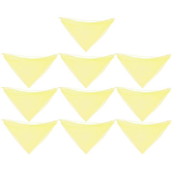 UPOUART 10Pcs Kids Dancing Scarves Chiffon Performance Props Women Performance