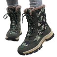 thumbnail image 3 of Xiaoxatg Women's Boots Autumn and Winter Thick Soled Warm Outdoor High Top Footwear 9, 3 of 6