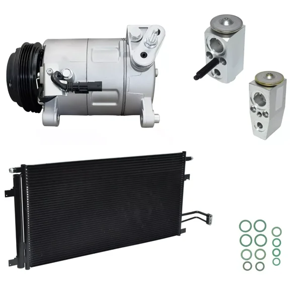 RYC New AC Compressor and Condenser Kit KT ED00A-N