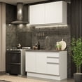 thumbnail image 2 of Cocina Integral Madesa Glamy Sin Tarja 120cm Blanco, 2 of 10