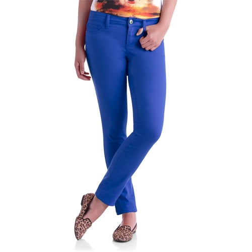 L E I Juniors Colored Skinny Jeans