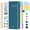 Blue, variant on ROBCURSE A5 Spiral Notebook Journal, 5 Subject Notebook College Ruled, with Removable Dividers Tabs, 300 Pages 100GSM Thick Paper, Hardcover Notebook for Office Home, 6.1" x 8.4"