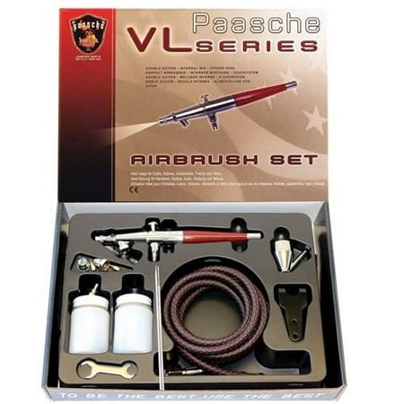 Paasche Paasche Aérographe VLS-Set Siphon Double Action Alimentation Aérographe Set