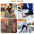 thumbnail image 6 of High Traction Grip Tape,Grip Tape Grit Non Slip,Outdoor Non Skid Treads,Gray High Traction Friction Abrasive Adhesive Stairs Step,Gray, 6 of 6