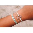thumbnail image 2 of Bracelet Silver Wave Og - Charme Plaqué Argent, Bracelet Réglable - 100 % Étanche [J6869], 2 of 5