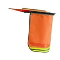 thumbnail image 2 of Visera para casco, protector de cuello para casco, accesorios de alta visibilidad, protector de cuello, completa para jardinería, pesca y cascos naranja alargada, 2 of 8