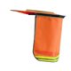 thumbnail image 2 of Para casco de seguridad, protector de cuello, transpirable, a prueba de viento, malla completa para ciclismo, para hombre naranja alargada, 2 of 9