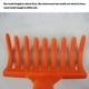 thumbnail image 2 of 4X Cabezas de Rastrillo para Aceitunas, Rastrillo de 9 Dientes, Pala de Plástico Multiusos, Rastrillo para Recoger Aceitunas, Herramientas de Jardinería, Diámetro Interior de 2,5cm, 2 of 6