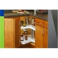 thumbnail image 2 of 28" Kidney-Shaped Lazy Susan - White, 2 of 2
