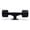 Black, variant on Victory Jump Cruiser Skateboard Trucks and Wheels Set, Skateboard Accessories, Skateboard Trucks 5 inch, Skateboard wheels 60mm, Skateboard Bearings (5 inch Black Truck w 60mm Black Wheels)