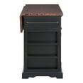 thumbnail image 5 of Palisade Kitchen Island in Engineered Wood Black Finish, 5 of 5