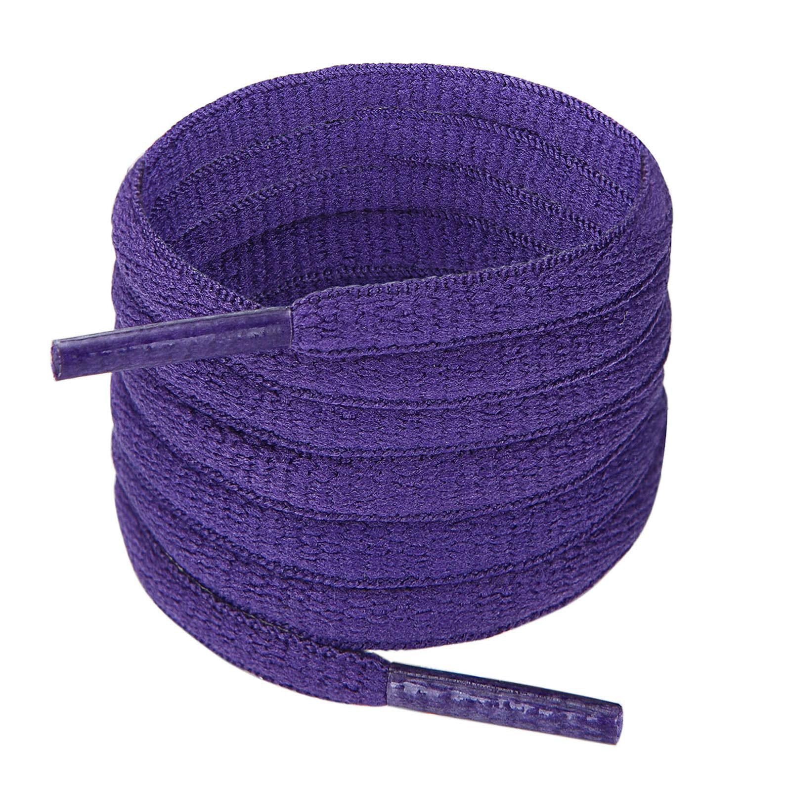 45in Light Purple Oval Athletic Sports Shoelaces 16-color Choices 