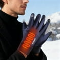 thumbnail image 4 of Heated Gloves for Men Women Upgraded Rechargeable Heated Gloves with Touchscreen, Waterproof Non-Slip Electric Heating Gloves for Motorcycle With USB Hunting Skiing Outdoor Work for Cold Weather, 4 of 9