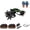2*24V Battery, variant on 24V 2-in-1 Cordless Tiller & Cultivator with Extension Pole, 2×4.0Ah Batteries Electric Garden Rototiller, Handheld Soil Cultivator for Weeding Trenching Lawn Care (2 * 24V Battery)