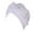 White, variant on Lroveb Turbans for Women Headwrap Womens Fashion Solid Color Hot Diamond Pearl HeadbWomens Elastic HeadbCap HeadbCap