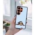 thumbnail image 5 of WIRESTER Shockproof Soft Rubber Cover Case for Samsung Galaxy S26 Ultra 6.9" 2026, Basset Hound Dog Lying Down Looking Up On Light Blue Background, 5 of 5