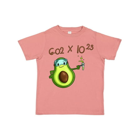 

Inktastic Avogadro s Number with Avocado Chemist Gift Toddler Boy or Toddler Girl T-Shirt