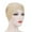 Beige, variant on Women's Headbands Solid India Hat Muslim Ruffle Cancer Chemo Beanie Turban Wrap Scarf Cap Yoga Workout Hair Accessories Saving Clearance
