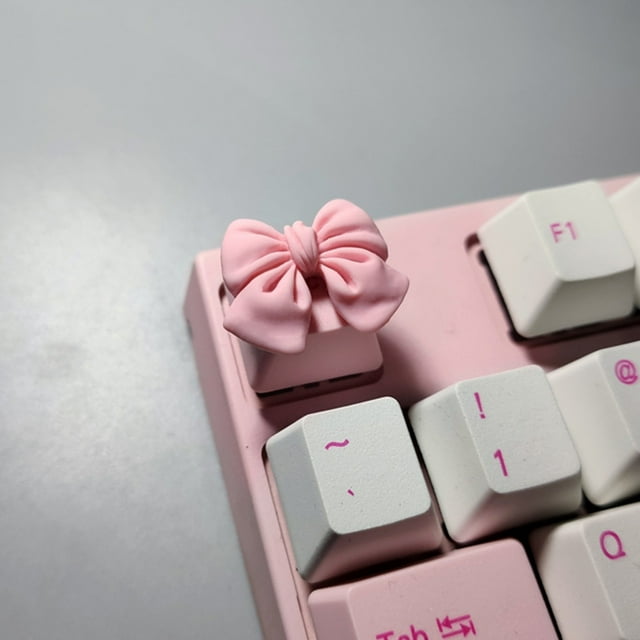 SDNall Cute Cats Paw Bunny Circular Low Shaft Keycap Mechanical Keyboard