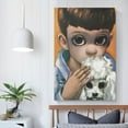 thumbnail image 5 of Margaret Keane Big Eyes Poster (2) Gifts Canvas Painting Poster Wall Art Decorative Picture Prints Modern Decor 12x18inch(30x45cm), 5 of 6